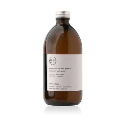 Bath House "Patchouli & Black Pepper" Badschuim - 500 ml