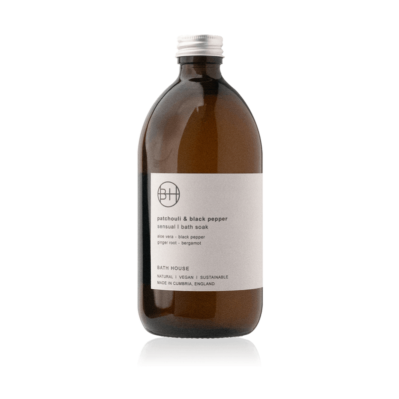 Bath House "Patchouli & Black Pepper" Badschuim - 500 ml