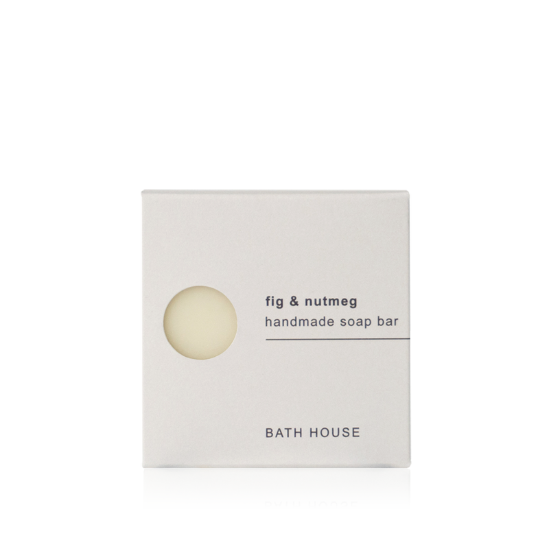 Bath House "Fig & Nutmeg" Soap Bar - Badzeep 100g