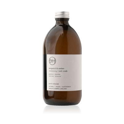 Bath House "Bergamot & Amber" Badschuim - 500 ml