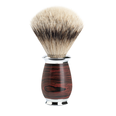 Muhle "PURIST" 3-Delige DE Razor & Brush Set - Ebonite