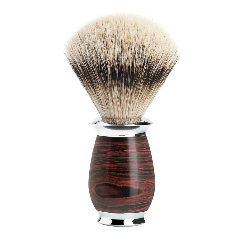 Muhle "PURIST" 3-Delige DE Razor & Brush Set - Ebonite