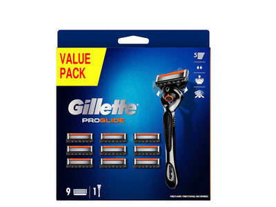 Gillette "ProGlide" Scheermesjes & Houder - 10 Pack