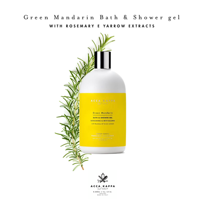 ACCA KAPPA "Green Mandarin" - Bath & Shower Gel 500 ml.