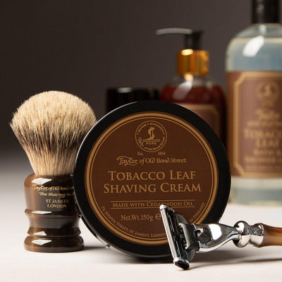 Taylor of Old Bond Street "Tobacco Leaf" Scheercrème