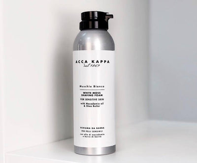 ACCA KAPPA "Muschio Bianco" Shaving Foam - Scheerschuim 200ml