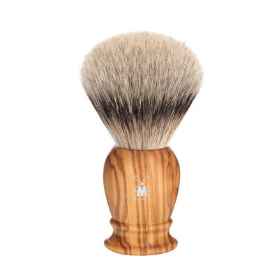 Muhle "CLASSIC" Scheerkwast Silvertip  - Olive Wood