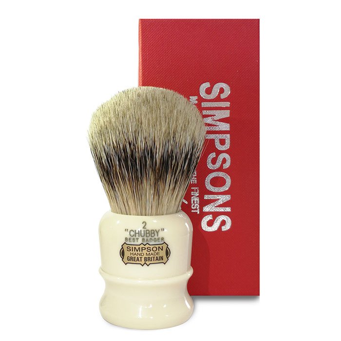 Simpsons "CHUBBY 2" Shaving Brush - Best Badger