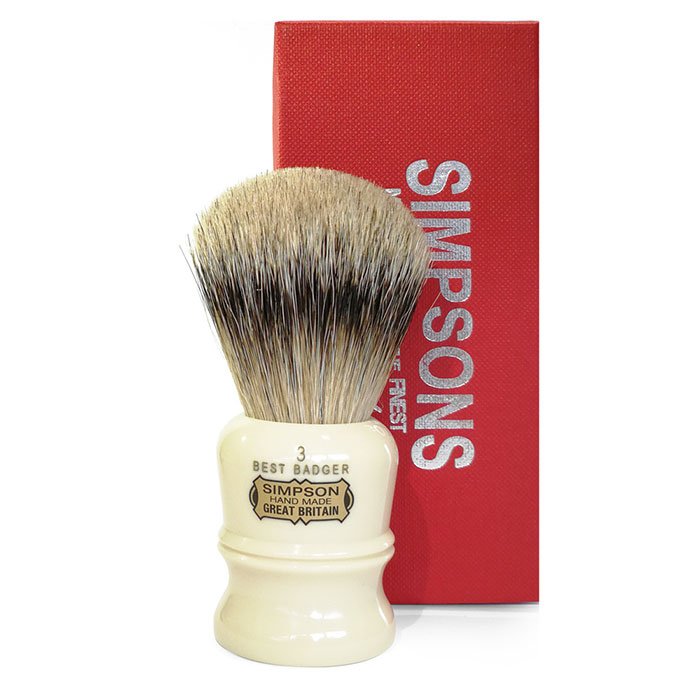 Simpsons "Duke 3" Shaving Brush  - Best Badger