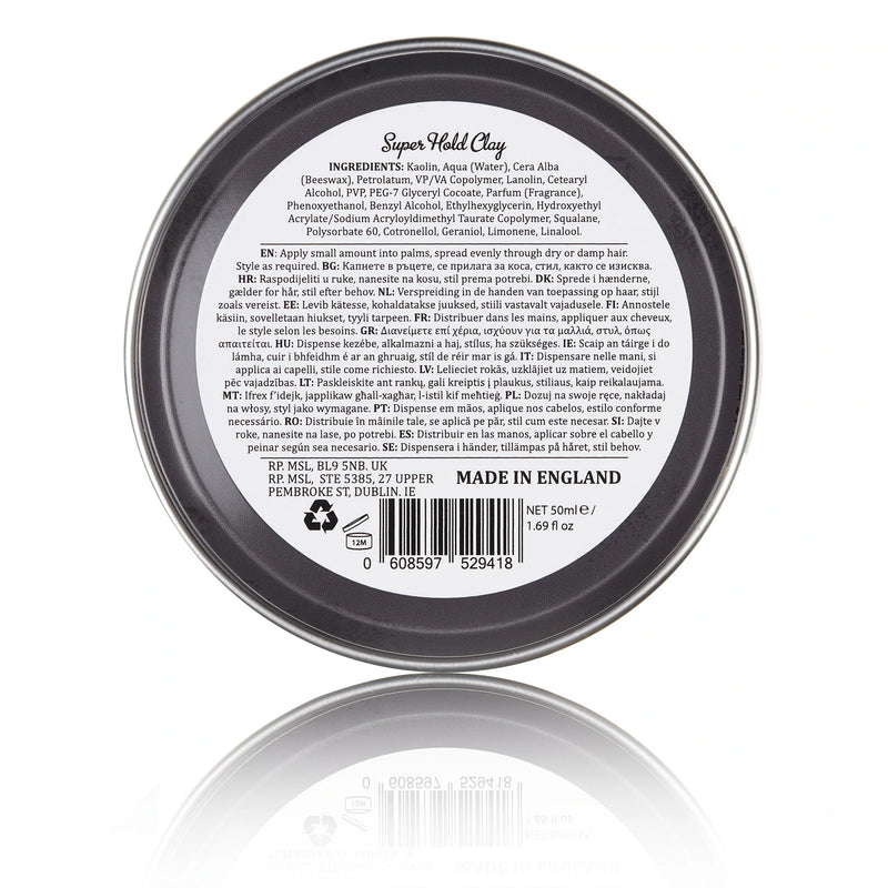 Dapper Dan "Ultra Matte Clay" - Travelsize 50ml