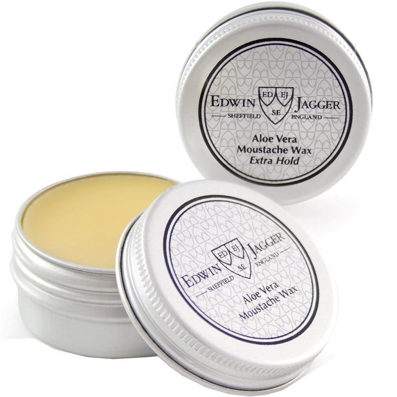 Edwin Jagger Moustache Wax - Aloe Vera Medium Hold  15ml.