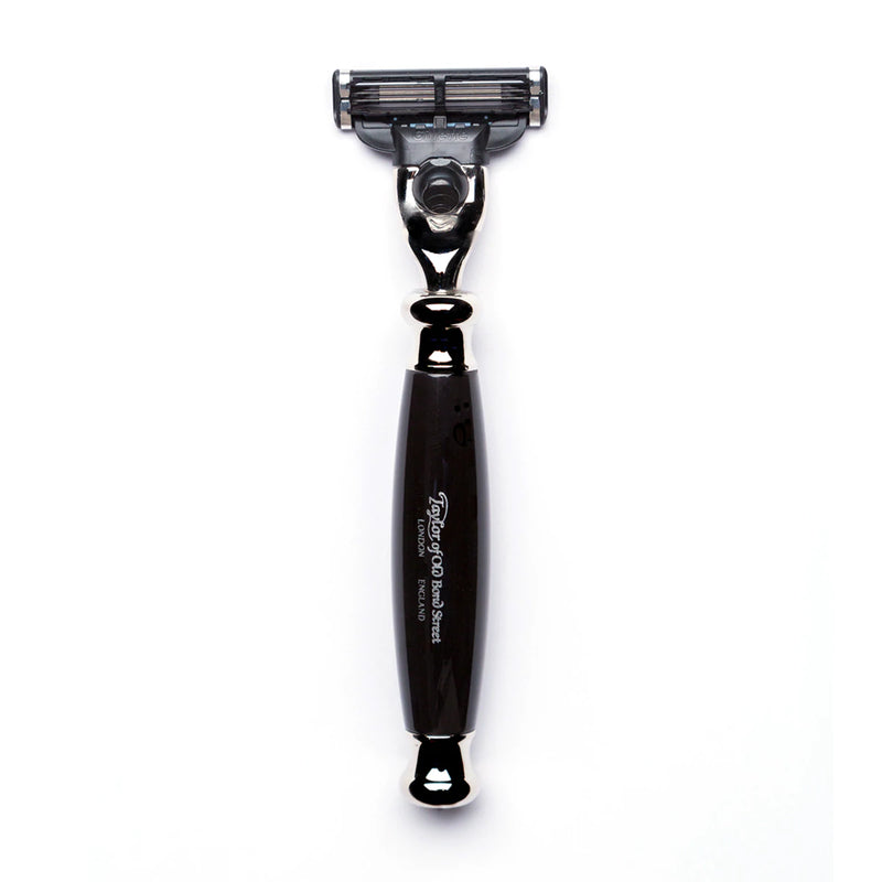 Taylor of Old Bond Street "Edwardian" Mach 3 Razor - Black