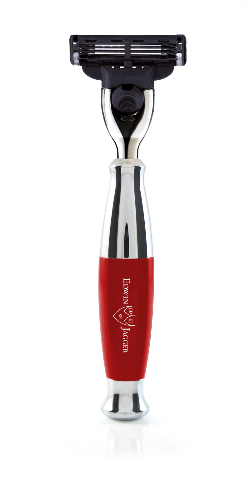 Edwin Jagger "Diffusion 36 Range" - Mach 3 Razor (Red)