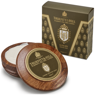 Truefitt & Hill "Luxury" Shaving soap. in Wooden Bowl - 99 gram