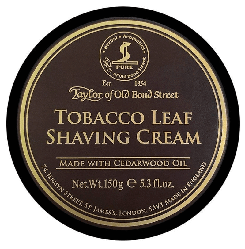 Taylor of Old Bond Street "Tobacco Leaf" Scheercrème