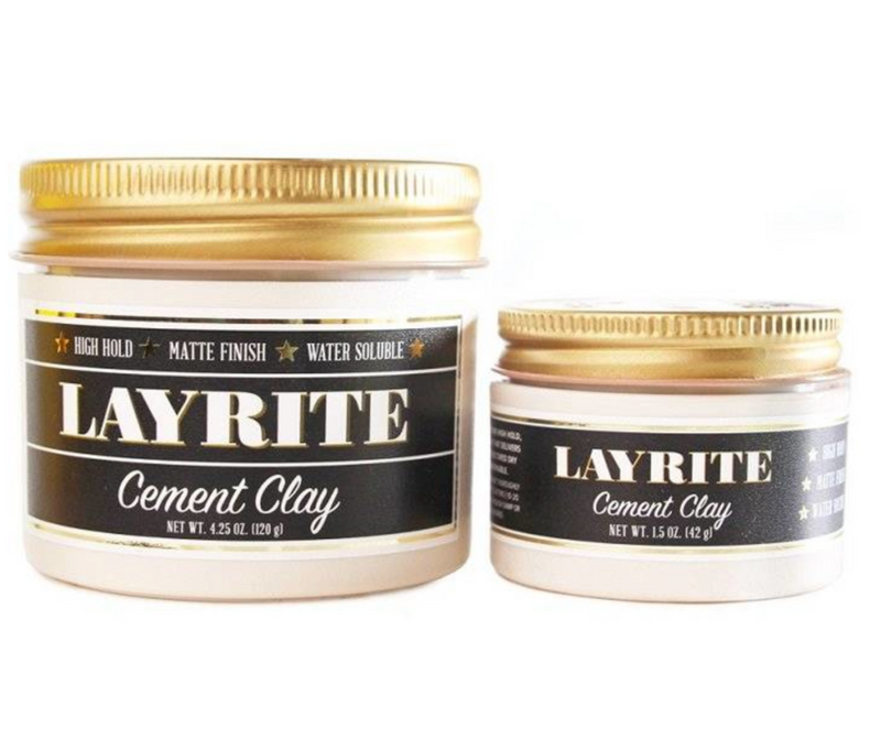 Layrite "Cement Hair Clay" - Travelsize 42 gr. (S)