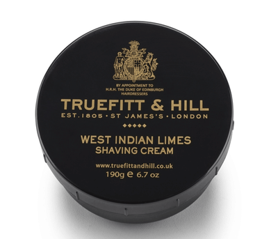 Truefitt & Hill "West Indian Limes" Scheer Crème - 190g.