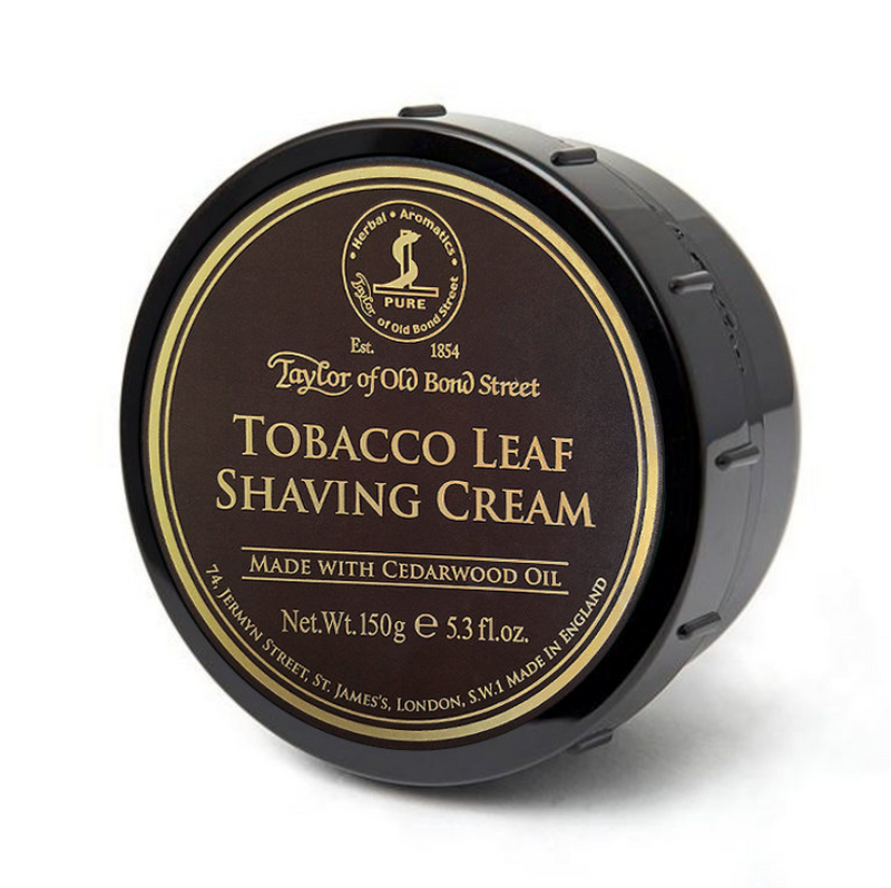 Taylor of Old Bond Street "Tobacco Leaf" Scheercrème