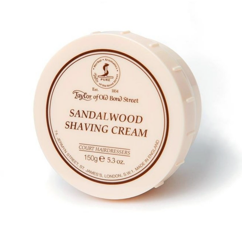 Taylor of Old Bond Street "Sandalwood" Scheercrème - 150g