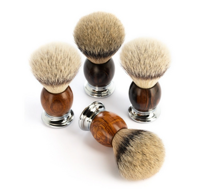 Muhle "Sophist" Scheerkwast Silvertip - Ironwood (L)