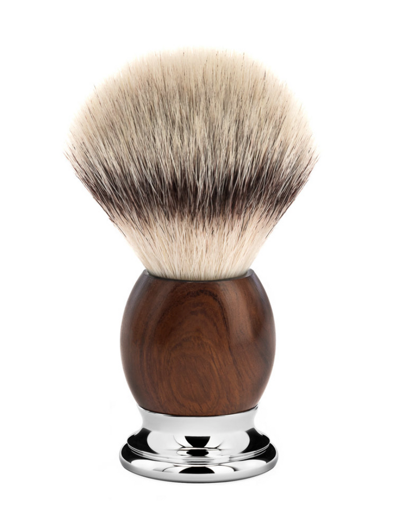 Muhle "Sophist" Scheerkwast Silvertip - Ironwood (L)