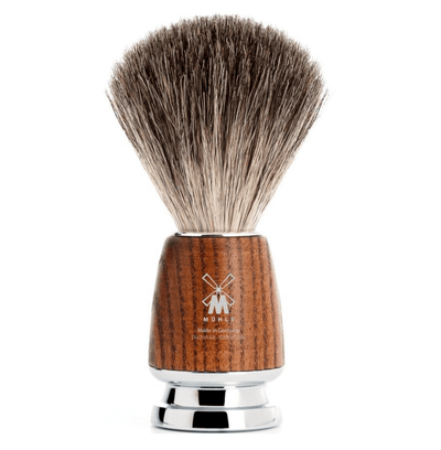 Muhle "Rytmo" 4-Delig Set Graudas -Essenhout & Saf.Razor