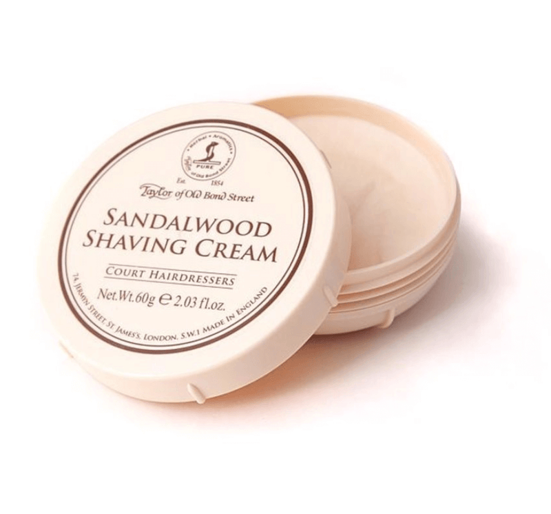 Taylor of Old Bond Street "Sandalwood" Scheercrème - Travelsize 60g