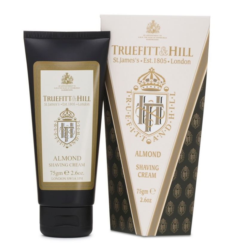 Truefitt & Hill "Almond" Scheer Crème - Tube 75g.