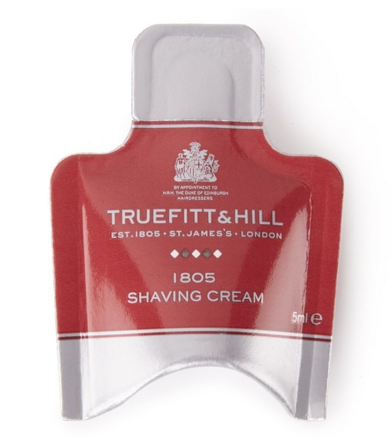 Truefitt & Hill "1805" Scheer Crème - Sample 5 ml.