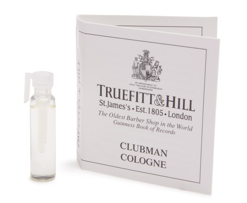 Truefitt & Hill "Clubman" Cologne - Sample 1,5ml