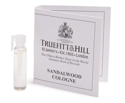 Truefitt & Hill "Sandalwood" Cologne - Sample 1,5ml