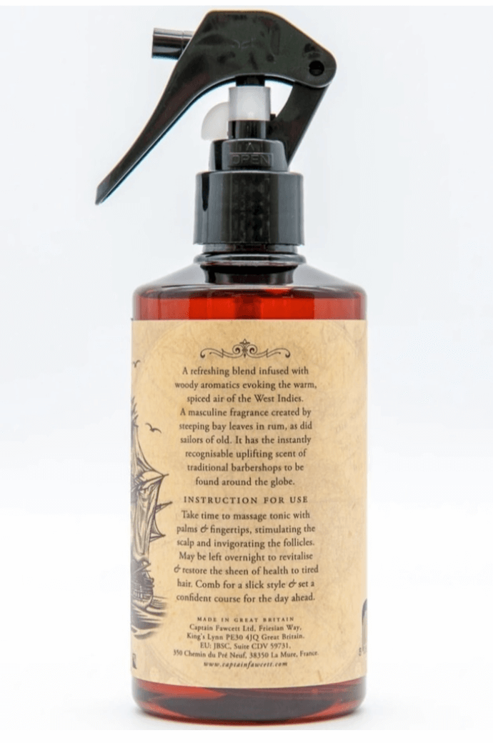 Captain Fawcett "Hair & Scalp"  - Bay Rum Hair Tonic - 250ml