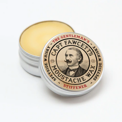 Captain Fawcett "Gentleman's Stiffener Whisky" Moustache Wax - 15ml