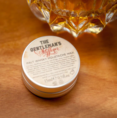 Captain Fawcett "Gentleman's Stiffener Whisky" Moustache Wax - 15ml