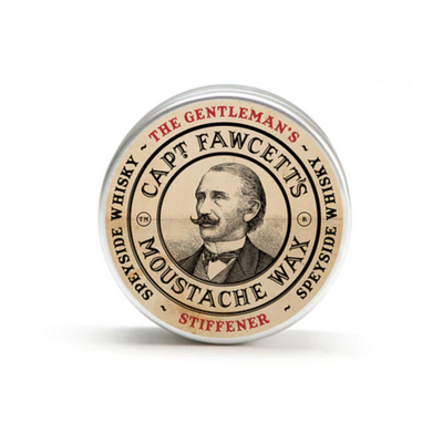 Captain Fawcett "Gentleman's Stiffener Whisky" Moustache Wax - 15ml