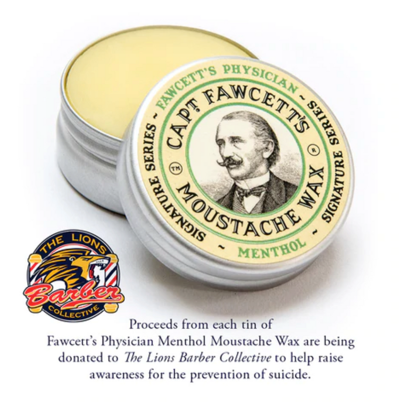 Captain Fawcett "Menthol" Moustache Wax - 15ml