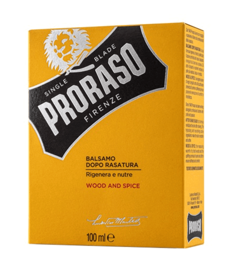 Proraso "Wood & Spice" Aftershave Balsem - 100 ml.