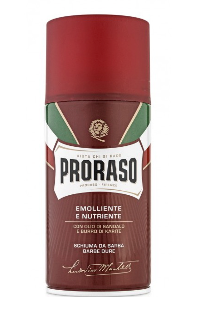 Proraso "Red Line" Shaving Foam - Travelsize 50 ml.