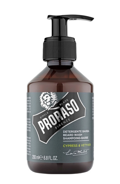 Proraso "Cypress & Vetiver" Beard Wash - 200 ml.