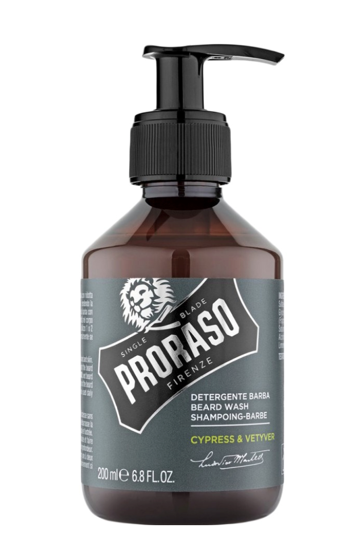 Proraso "Cypress & Vetiver" Beard Wash - 200 ml.