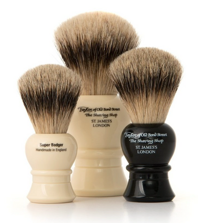 Taylor of Old Bond Street "Traditional" Super Badger - Ivory (M)Taylor of Old Bond Street "Tradtional"Super Badger Silvertip - Ivory(M)