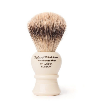 Taylor of Old Bond Street "Traditional" Super Badger - Ivory (M)Taylor of Old Bond Street "Tradtional"Super Badger Silvertip - Ivory(M)