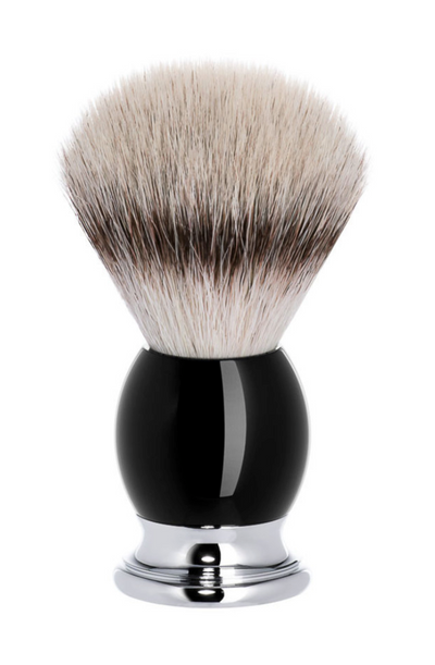 Muhle "Sophist" Scheerkwast Silvertip Fibre - Black (L)