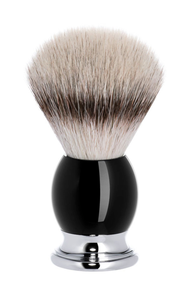 Muhle "Sophist" Scheerkwast Silvertip Fibre - Black (L)