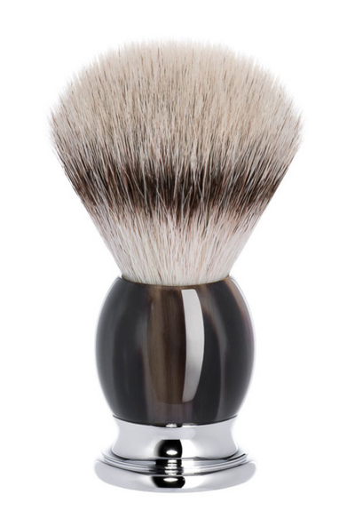 Muhle "Sophist" Scheerkwast Silvertip Fibre - Buffel Hoorn (L)