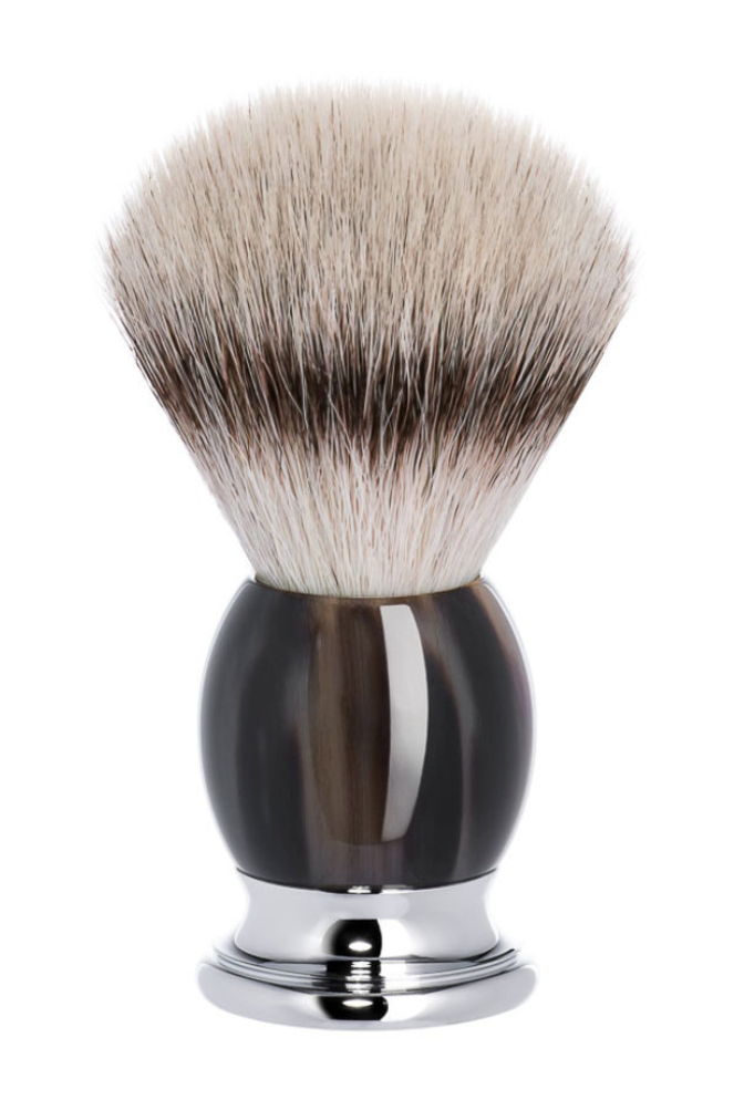 Muhle "Sophist" Scheerkwast Silvertip Fibre - Buffel Hoorn (L)