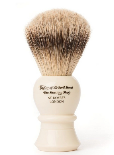 Kopie van Taylor of Old Bond Street "Traditional" Super Badger - Ivory (L)