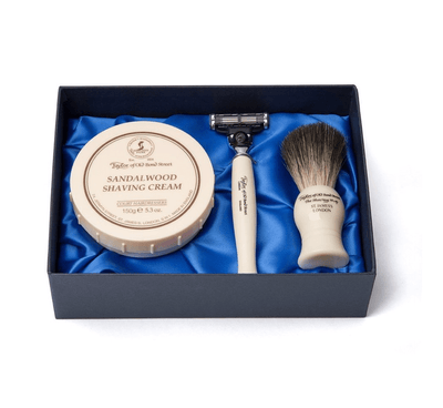 Taylor of Old Bond Street "Sandalwood"  Starters Shaving - Gift Box - Mach 3