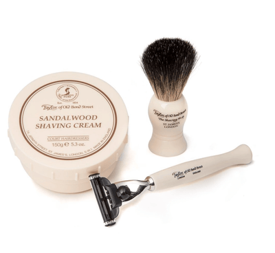 Taylor of Old Bond Street "Sandalwood"  Starters Shaving - Gift Box - Mach 3