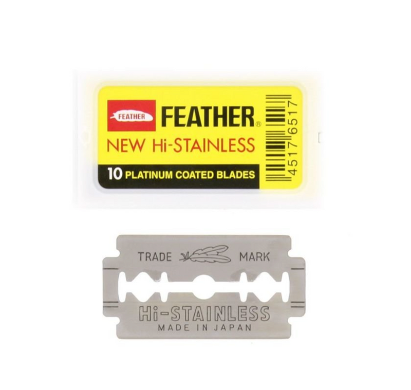 Feather Double Edge Safety Razor Blades - 10st (81S)**